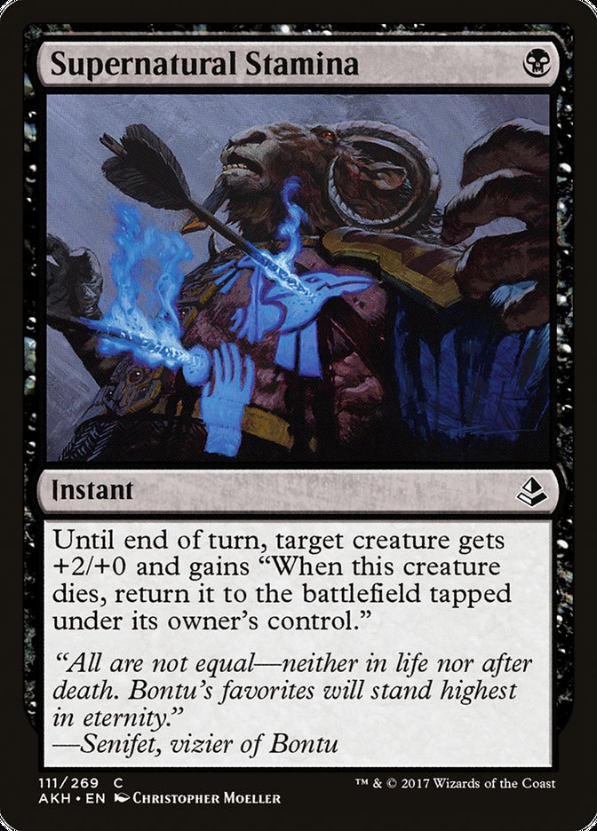Supernatural Stamina [Amonkhet] | Good Games Adelaide SA