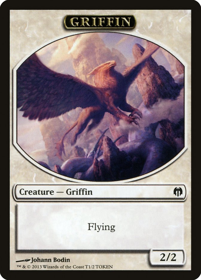 Griffin Token [Duel Decks: Heroes vs. Monsters Tokens] | Good Games Adelaide SA