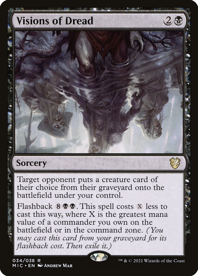 Visions of Dread 34 (Commander: Innistrad: Midnight Hunt)  | Good Games Adelaide SA