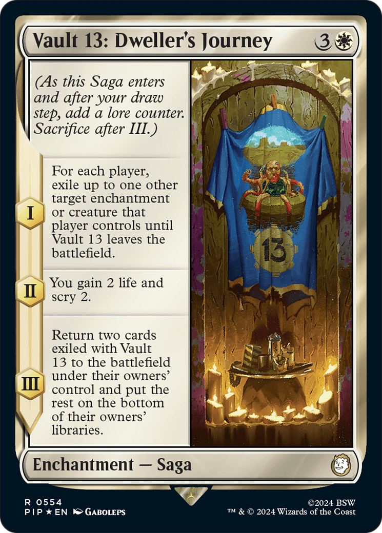 Vault 13: Dweller's Journey (Surge Foil) [Fallout] | Good Games Adelaide SA