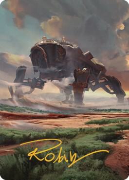 Plains 48 Art Card Gold Stamped Signature 48 (Art Series: The Brothers' War)  | Good Games Adelaide SA
