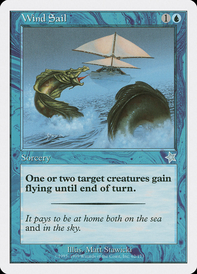 Wind Sail 62 (Starter 1999)  | Good Games Adelaide SA
