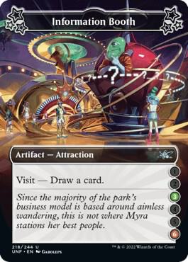 Information Booth 3 6 218 (Unfinity)  - Foil | Good Games Adelaide SA