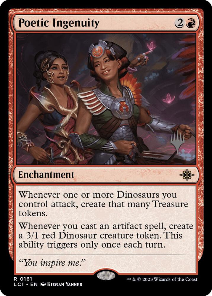 Poetic Ingenuity 161 (Promo Pack: The Lost Caverns of Ixalan)  - Foil | Good Games Adelaide SA