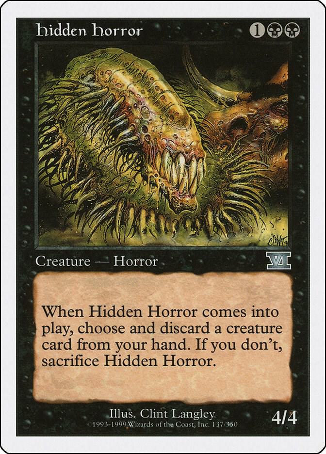 Hidden Horror 137 (Classic Sixth Edition)  | Good Games Adelaide SA