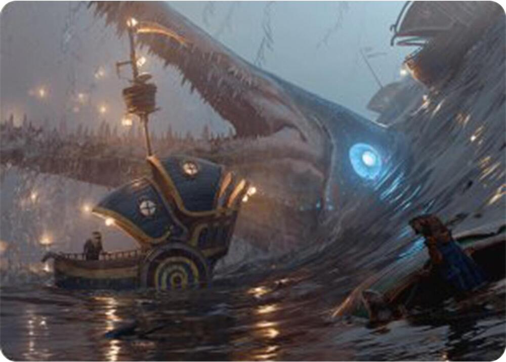 Eluge the Shoreless Sea Art Card 6 (Art Series: Bloomburrow)  | Good Games Adelaide SA