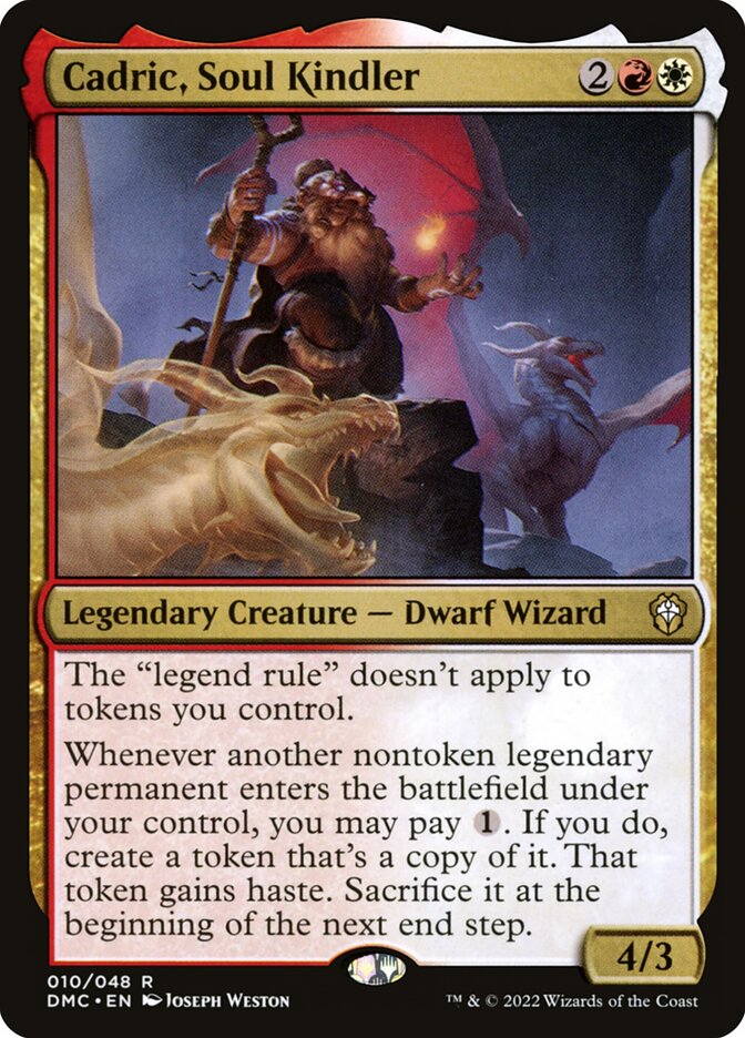 Cadric, Soul Kindler 10 (Commander: Dominaria United)  | Good Games Adelaide SA