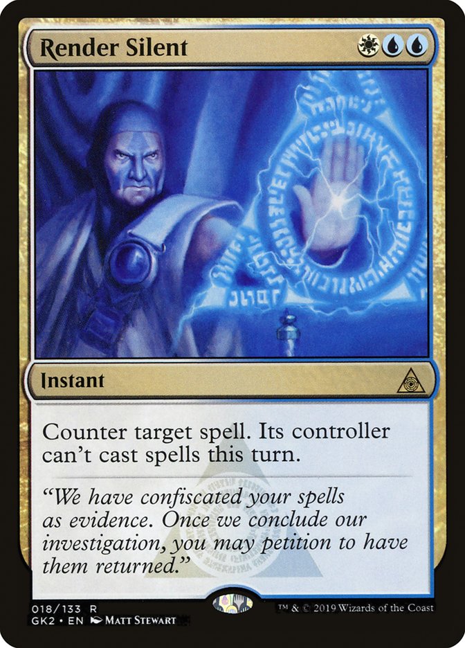 Render Silent [Ravnica Allegiance Guild Kit] | Good Games Adelaide SA