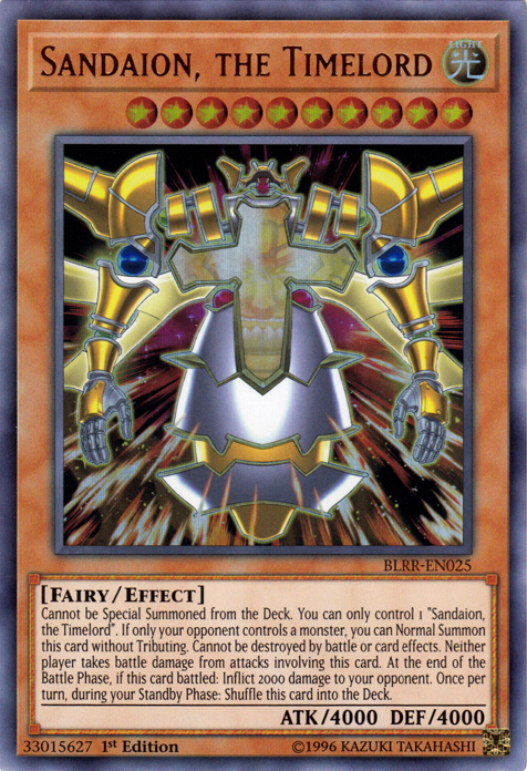 Sandaion, the Timelord [BLRR-EN025] Ultra Rare | Good Games Adelaide SA