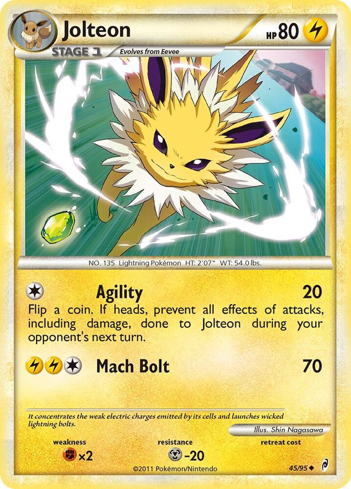 Jolteon 45/95 (Call of Legends)  | Good Games Adelaide SA