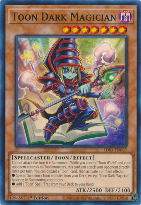 Toon Dark Magician [LDS1-EN067] Common | Good Games Adelaide SA