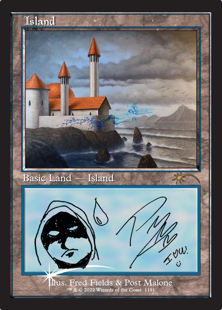 Island Post Malone 1191 (Secret Lair Drop Series)  - Foil | Good Games Adelaide SA