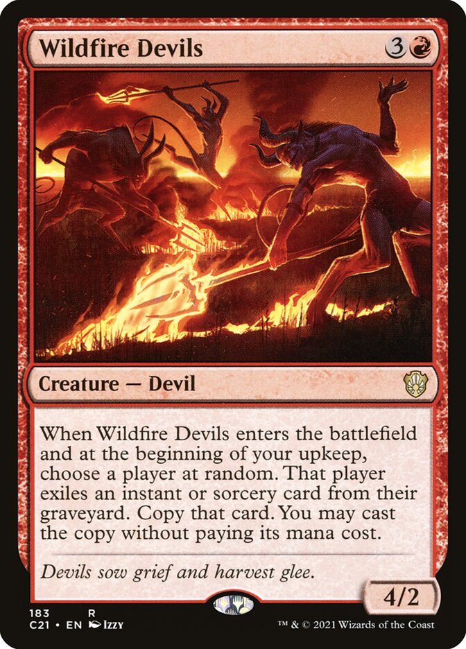 Wildfire Devils 183 (Commander 2021)  | Good Games Adelaide SA