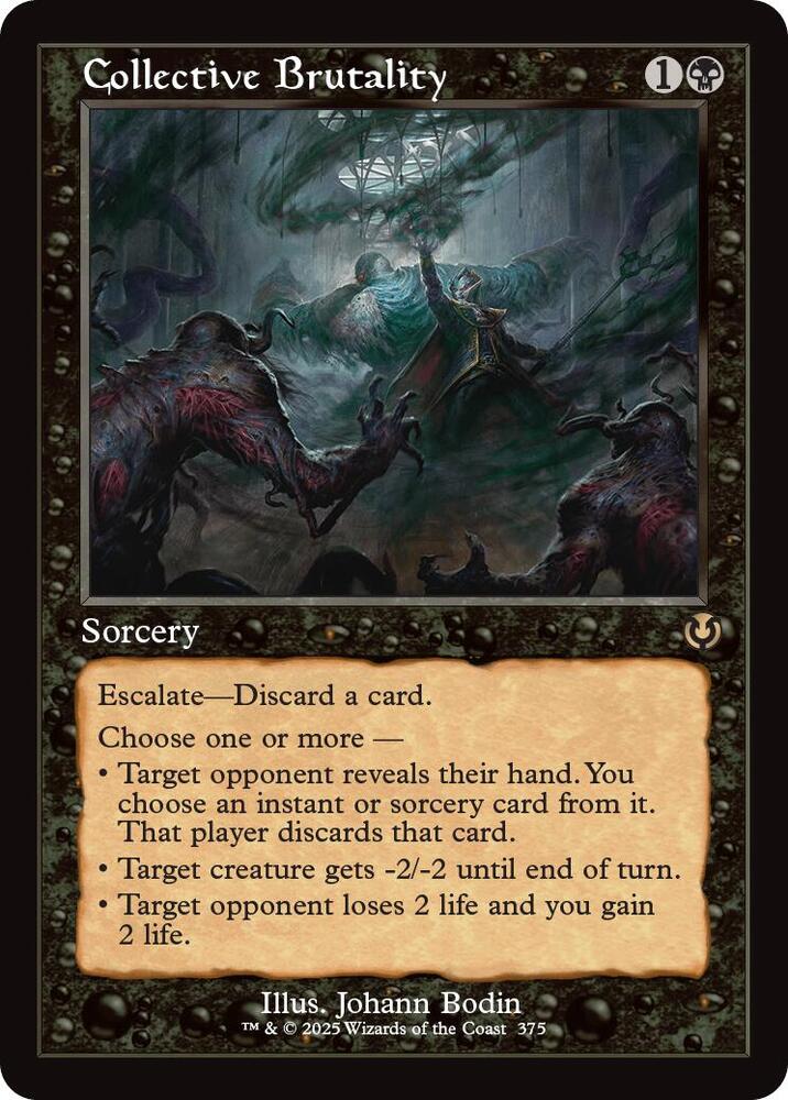 Collective Brutality 375 (Innistrad Remastered)  - Foil | Good Games Adelaide SA