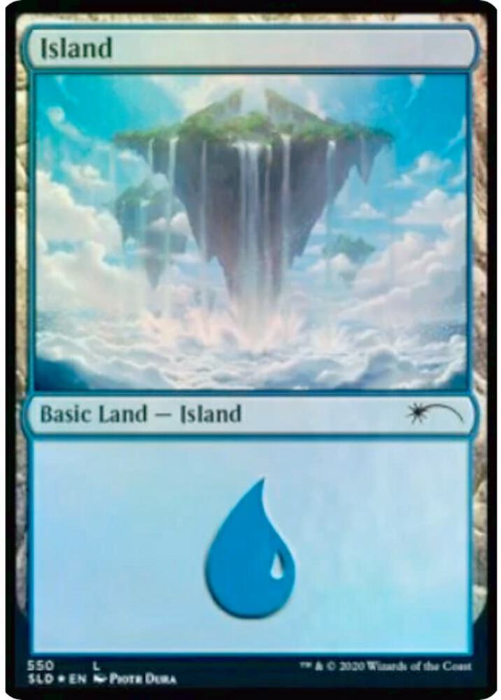 Island 550 550 (Secret Lair Drop Series)  - Foil | Good Games Adelaide SA