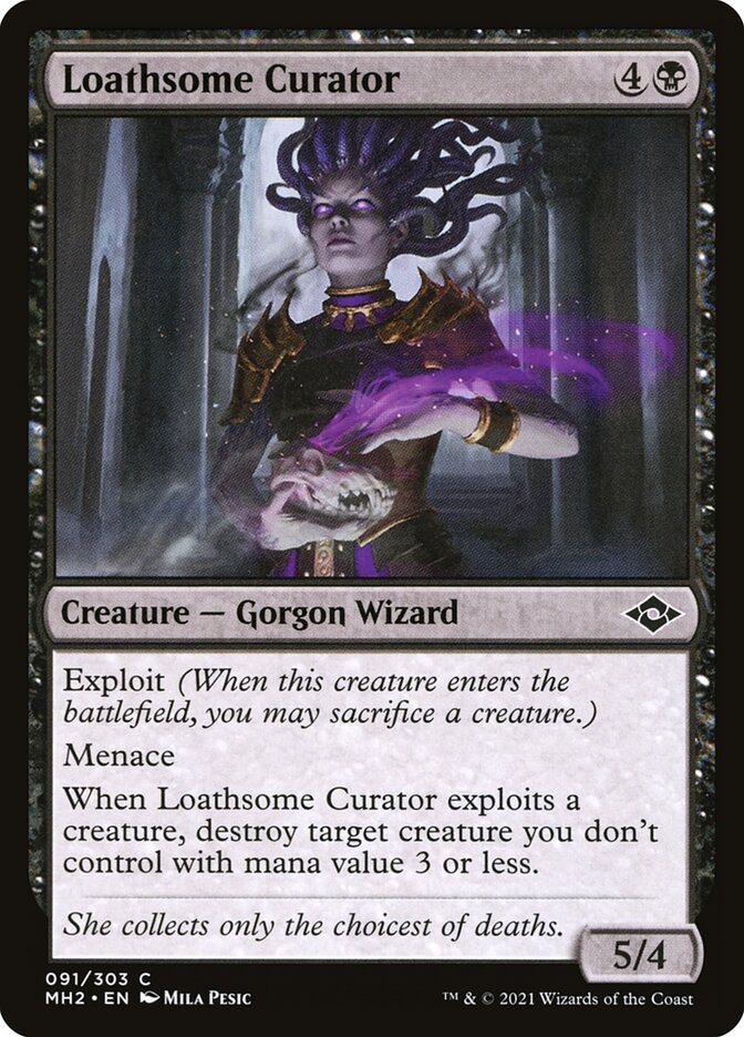 Loathsome Curator 91 (Modern Horizons 2)  | Good Games Adelaide SA