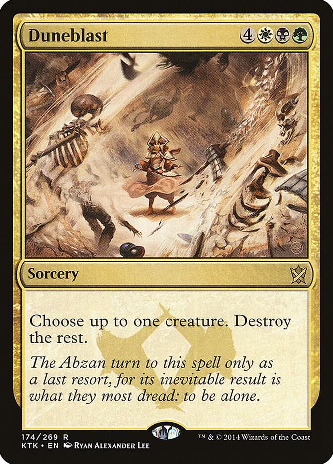Duneblast 174 (Khans of Tarkir)  - Foil | Good Games Adelaide SA