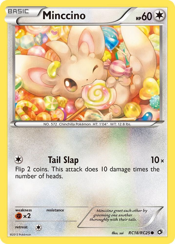 Minccino RC18/RC25 (Legendary Treasures: Radiant Collection)  - Holofoil | Good Games Adelaide SA