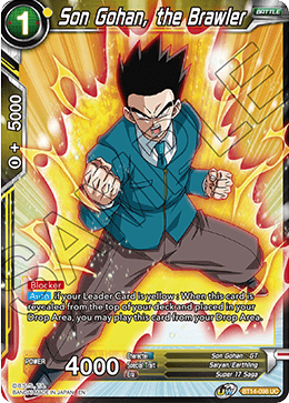 Son Gohan, the Brawler (BT14-098) [Cross Spirits] | Good Games Adelaide SA