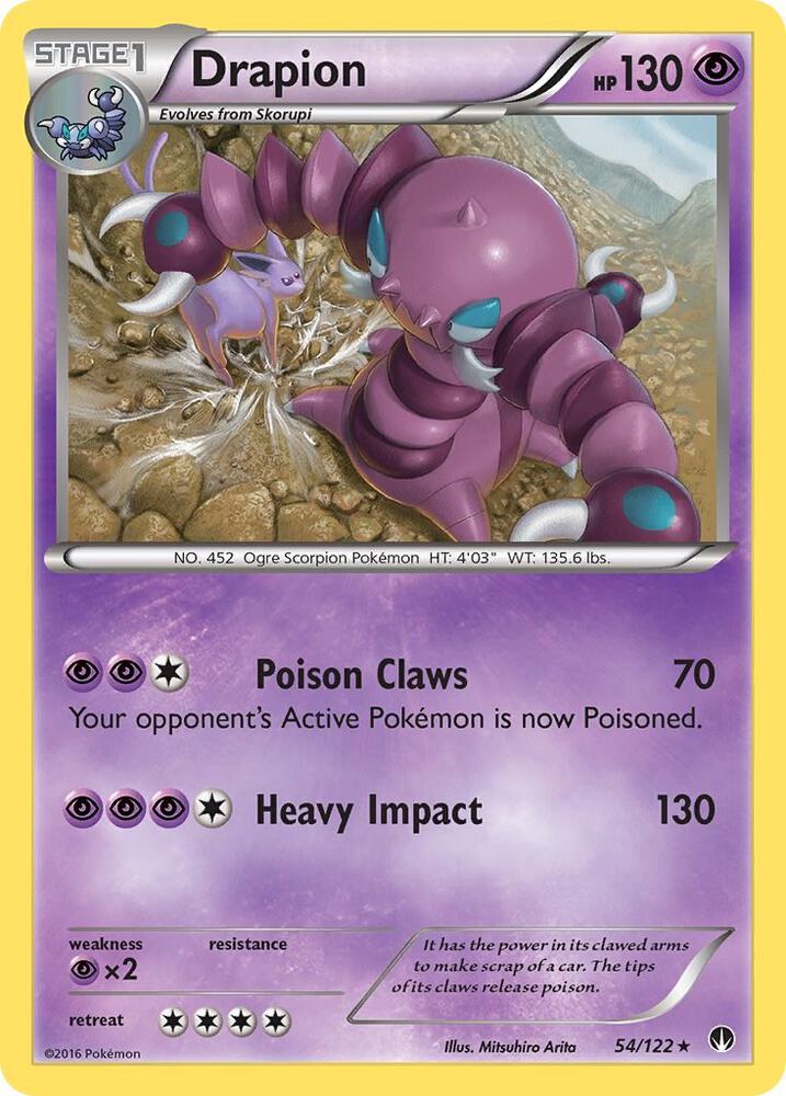 Drapion 54/122 (XY - BREAKpoint)  | Good Games Adelaide SA