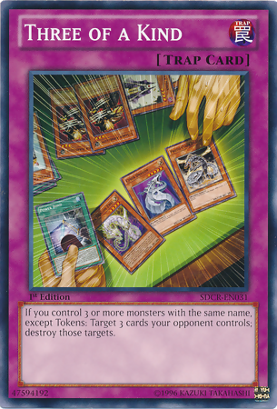Three of a Kind [SDCR-EN031] Common | Good Games Adelaide SA