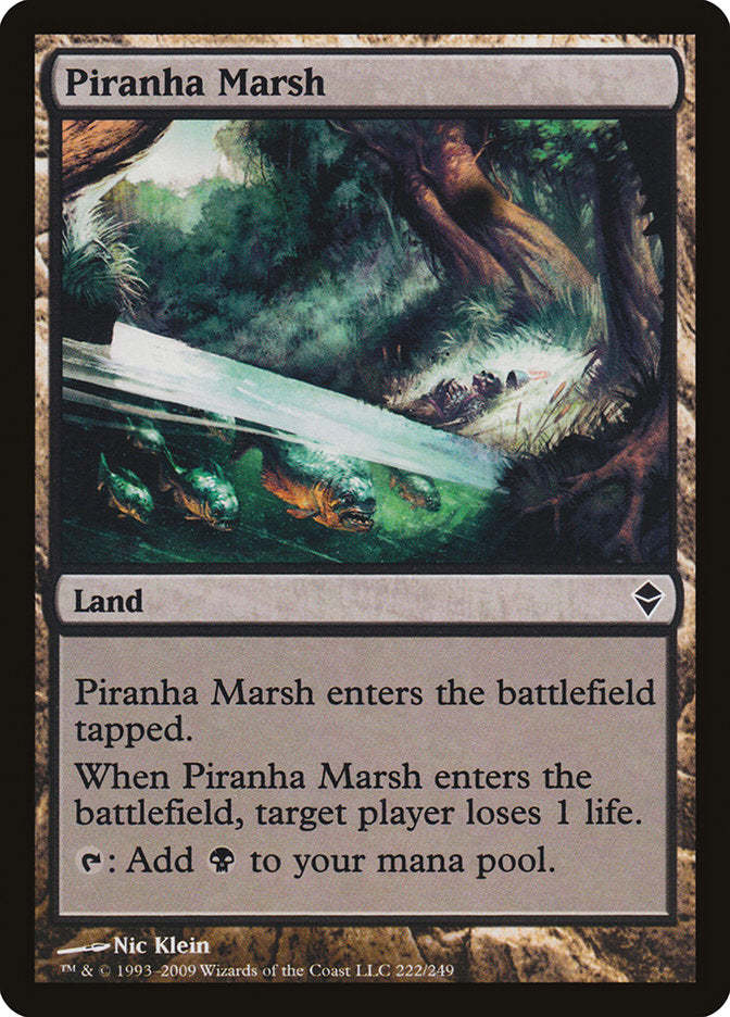 Piranha Marsh 222 (Zendikar)  | Good Games Adelaide SA