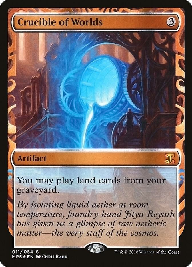 Crucible of Worlds 11 (Masterpiece Series: Kaladesh Inventions)  - Foil | Good Games Adelaide SA