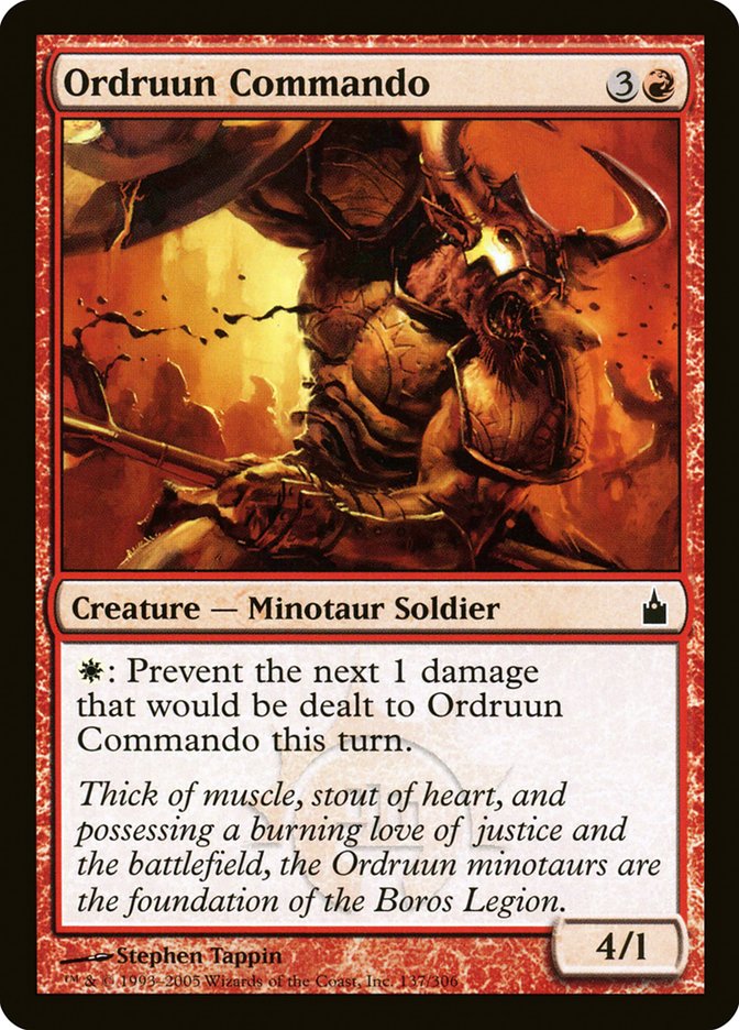 Ordruun Commando 137 (Ravnica: City of Guilds)  - Foil | Good Games Adelaide SA