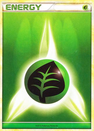 Grass Energy (2010 Unnumbered HGSS Style) [League & Championship Cards] | Good Games Adelaide SA