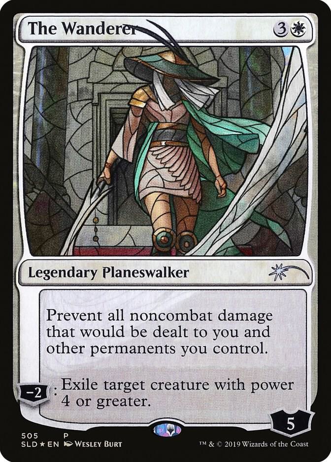 The Wanderer Stained Glass 505 (Secret Lair Drop Series)  - Foil | Good Games Adelaide SA