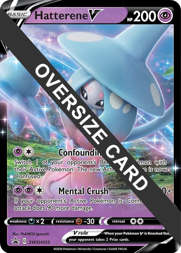 Hatterene V SWSH055 SWSH055 (Jumbo Cards)  - Holofoil | Good Games Adelaide SA