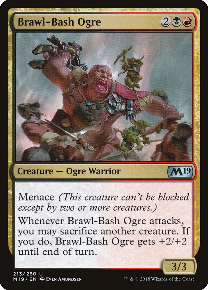 Brawl-Bash Ogre 213 (Core Set 2019)  | Good Games Adelaide SA