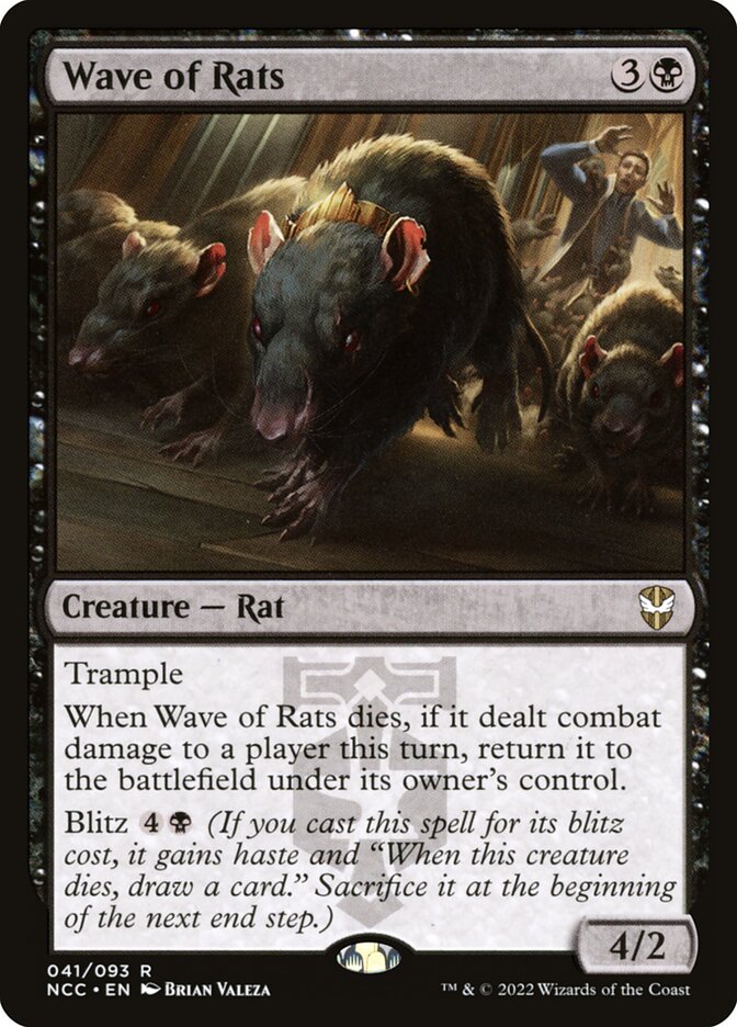 Wave of Rats 41 (Commander: Streets of New Capenna)  | Good Games Adelaide SA