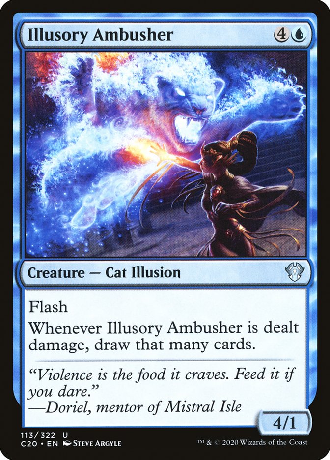 Illusory Ambusher 113 (Commander 2020)  | Good Games Adelaide SA