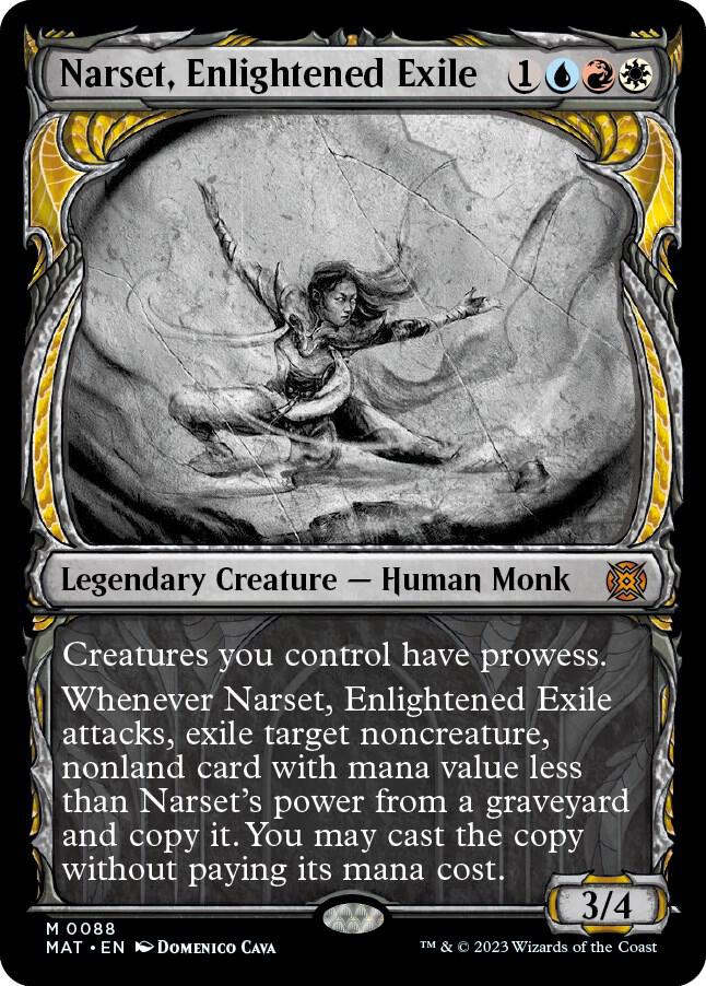 Narset, Enlightened Exile 88/50 (March of the Machine: The Aftermath)  - Showcase Foil | Good Games Adelaide SA
