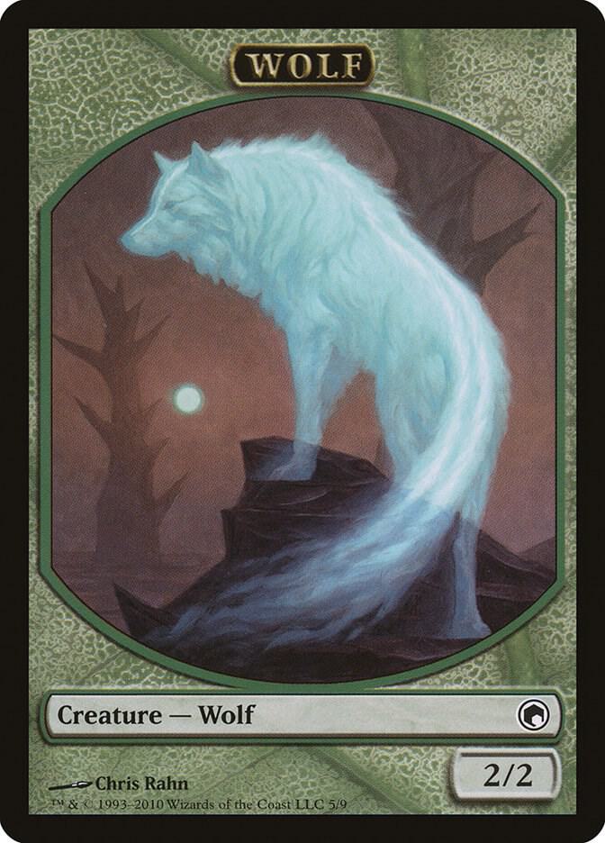 Wolf Token 5 (Scars of Mirrodin)  | Good Games Adelaide SA