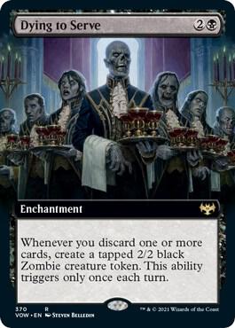 Dying to Serve Extended Art 370 (Innistrad: Crimson Vow)  | Good Games Adelaide SA