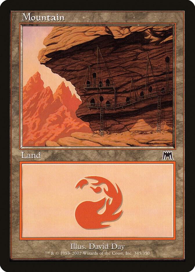 Mountain 345 345 (Onslaught)  - Foil | Good Games Adelaide SA