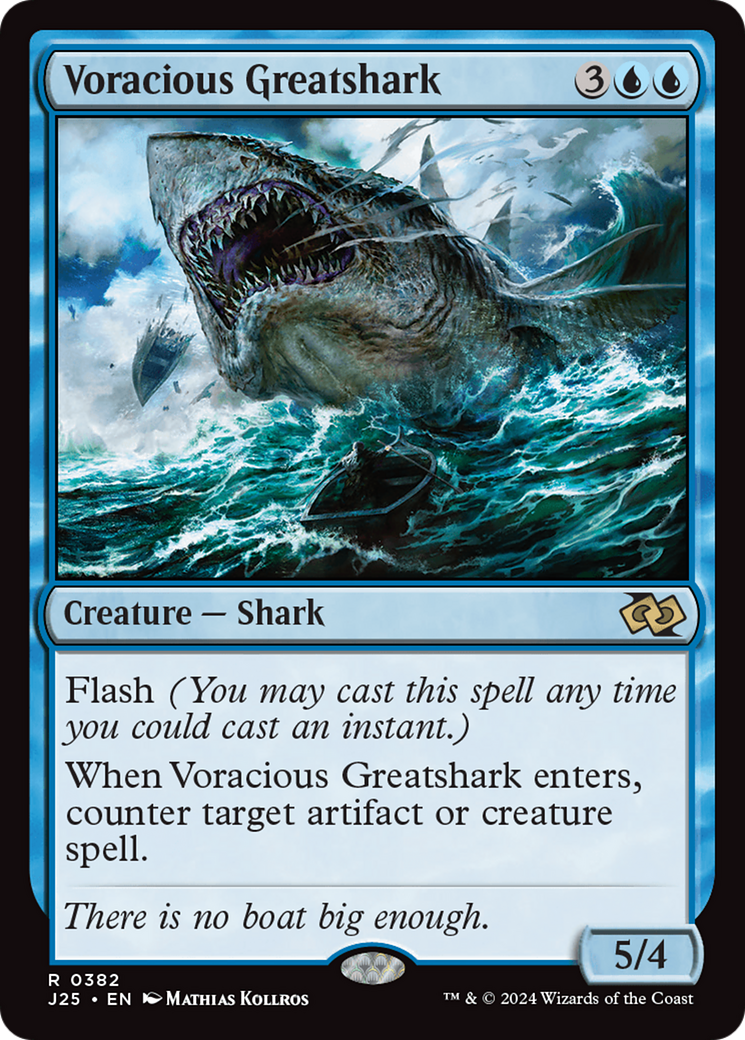 Voracious Greatshark [Foundations Jumpstart] | Good Games Adelaide SA