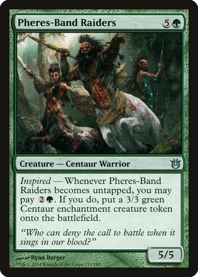 Pheres-Band Raiders 133 (Born of the Gods)  - Foil | Good Games Adelaide SA