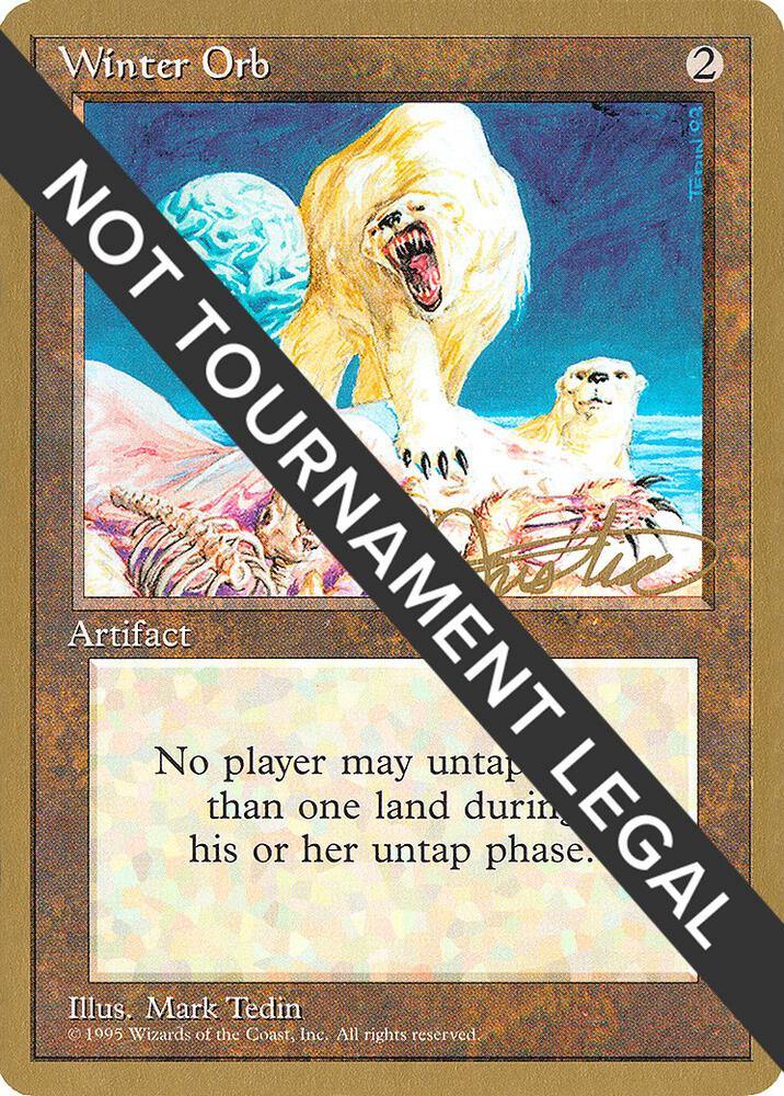 Winter Orb 1996 Mark Justice 4ED  (World Championship Decks)  | Good Games Adelaide SA