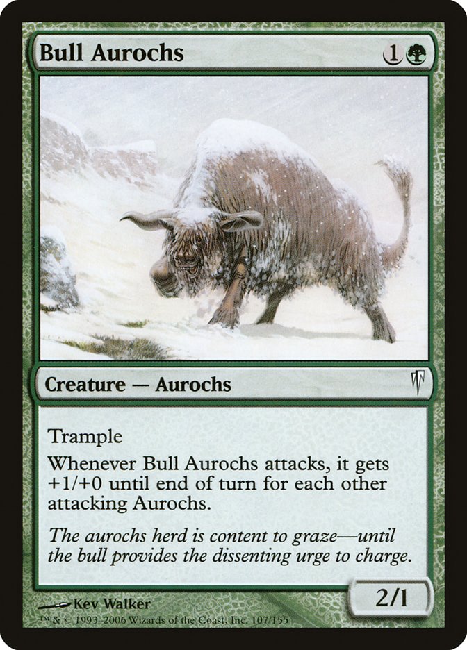 Bull Aurochs 107 (Coldsnap)  | Good Games Adelaide SA