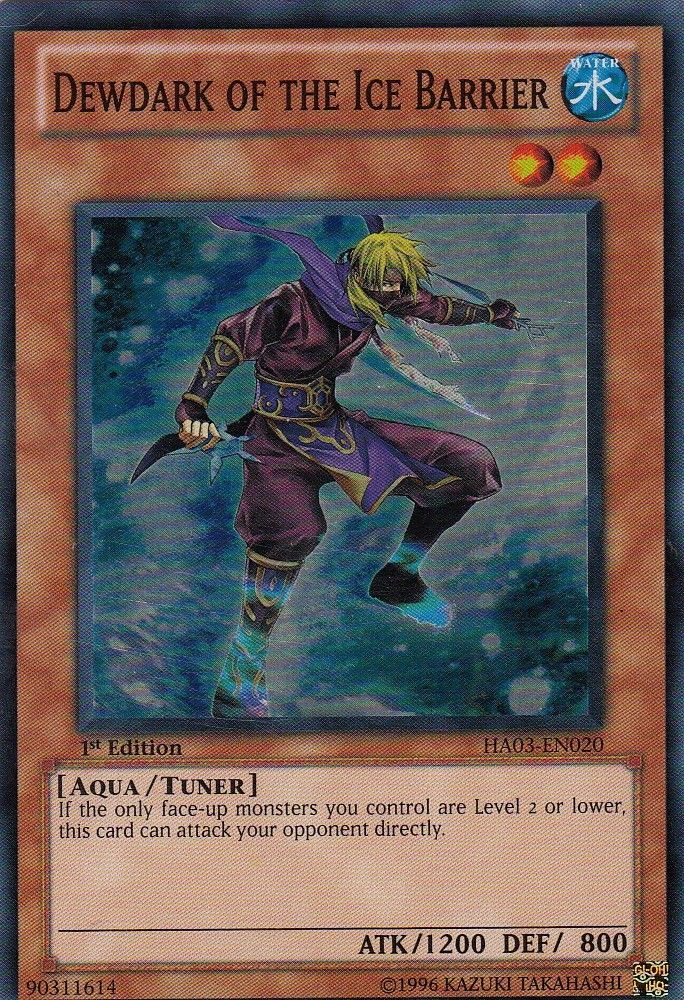 Dewdark of the Ice Barrier [HA03-EN020] Super Rare | Good Games Adelaide SA