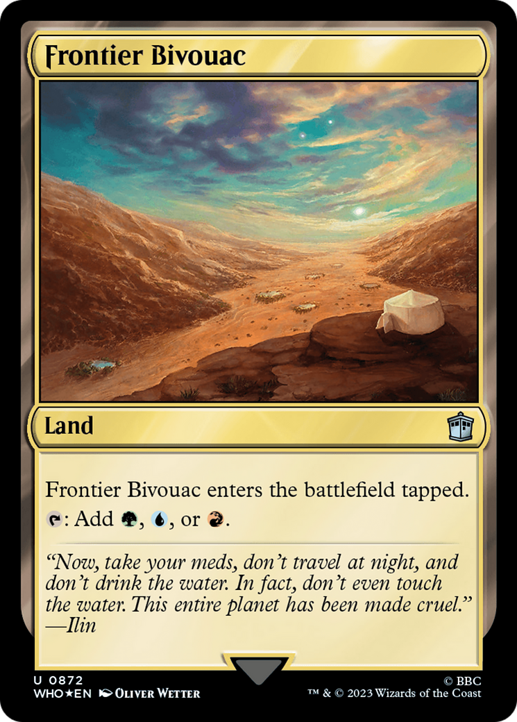 Frontier Bivouac (Surge Foil) [Doctor Who] | Good Games Adelaide SA