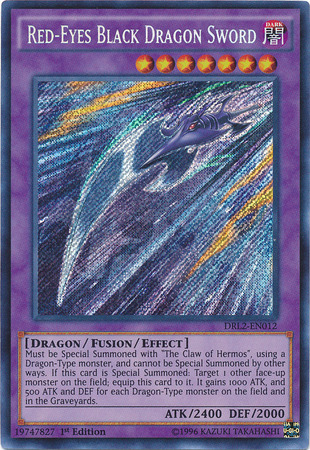 Red-Eyes Black Dragon Sword [DRL2-EN012] Secret Rare | Good Games Adelaide SA