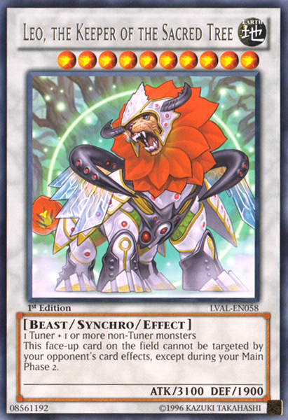 Leo, the Keeper of the Sacred Tree [LVAL-EN058] Rare | Good Games Adelaide SA