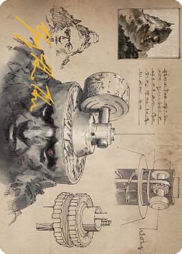 Millstone Art Card Gold Stamped Signature 67 (Art Series: The Brothers' War)  | Good Games Adelaide SA