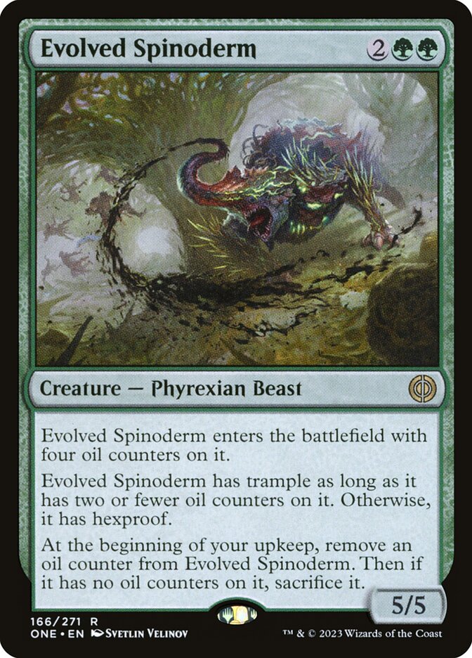 Evolved Spinoderm 166 (Phyrexia: All Will Be One)  | Good Games Adelaide SA