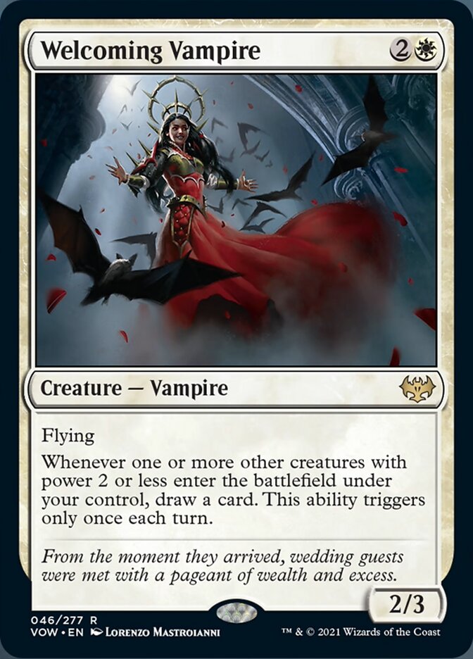 Welcoming Vampire [Innistrad: Crimson Vow] | Good Games Adelaide SA