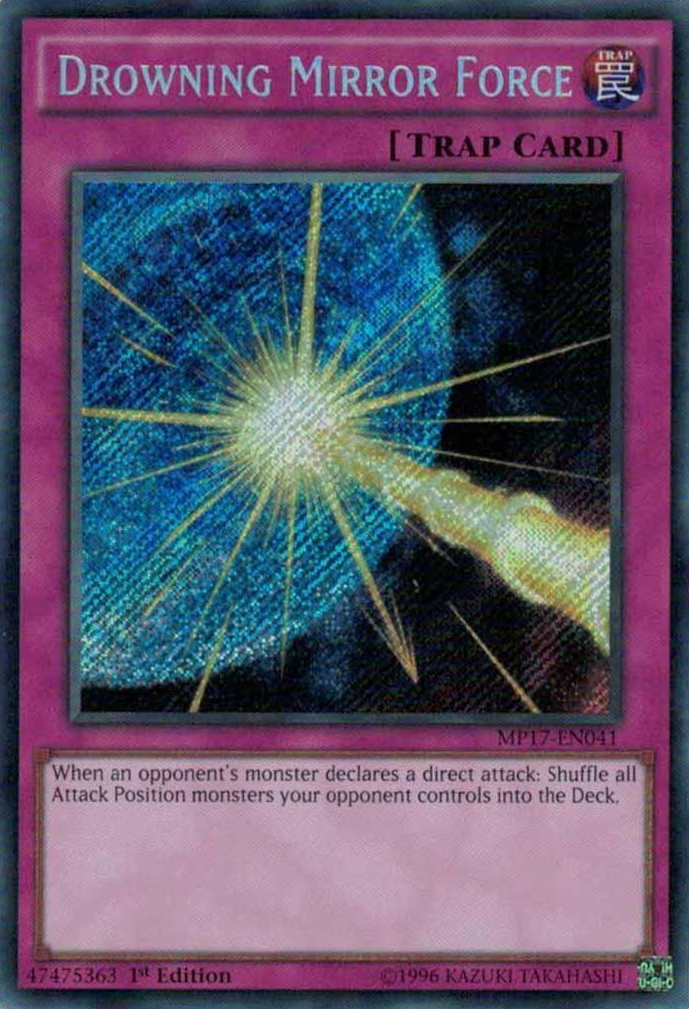 Drowning Mirror Force [MP17-EN041] Secret Rare | Good Games Adelaide SA